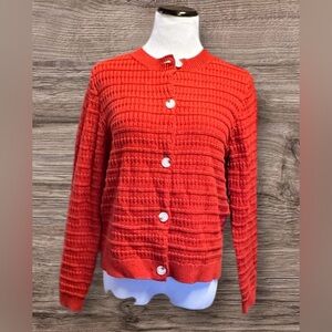 PRETTYGARDEN Women's Knit Cardigan Sweaters Casual Open Front Button Down Pop